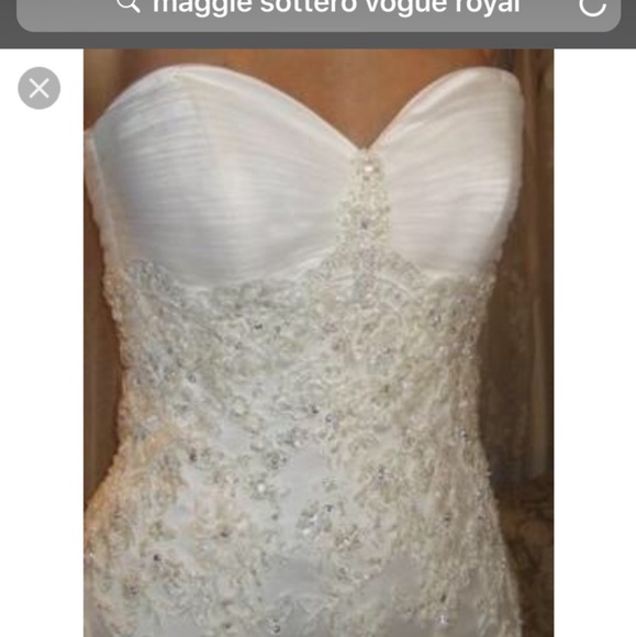 Maggie Soterro Vogue Royale Wedding Dress - Picture 2 of 2
